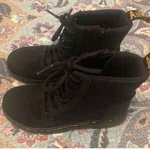 Dr Martens kid  zip up Ankle Boots size 2